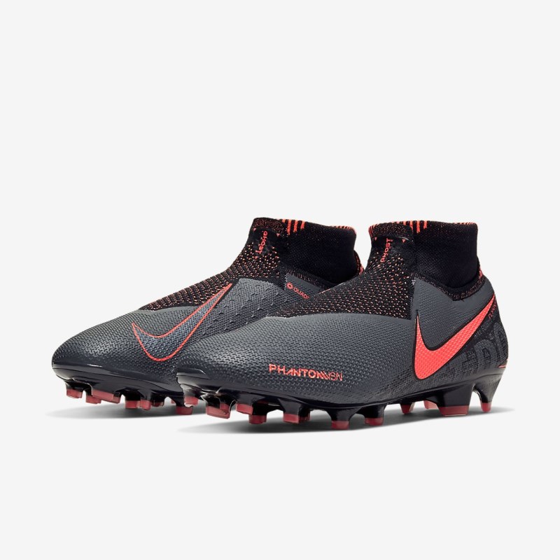 Nike Phantom Vision エリート Dynamic フィット FG メンズ サッカーシューズ 暗グレー | VA6289-961
