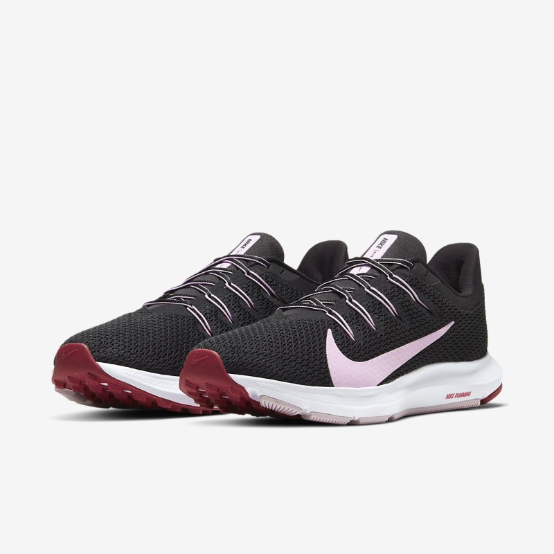 Nike Quest 2 レディース ランニングシューズ 黒 | CI1416-296