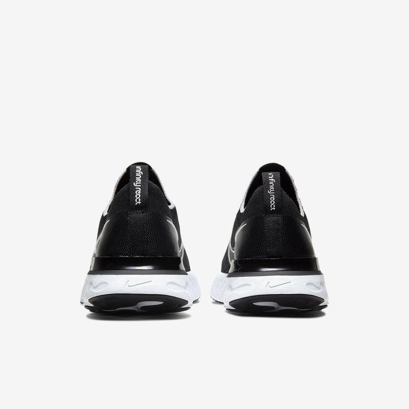 Nike React Infinity ラン フライニット メンズ ウォーキングシューズ 黒 | VT7898-704