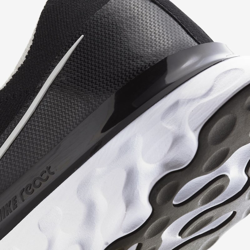 Nike React Infinity ラン フライニット メンズ ウォーキングシューズ 黒 | VT7898-704