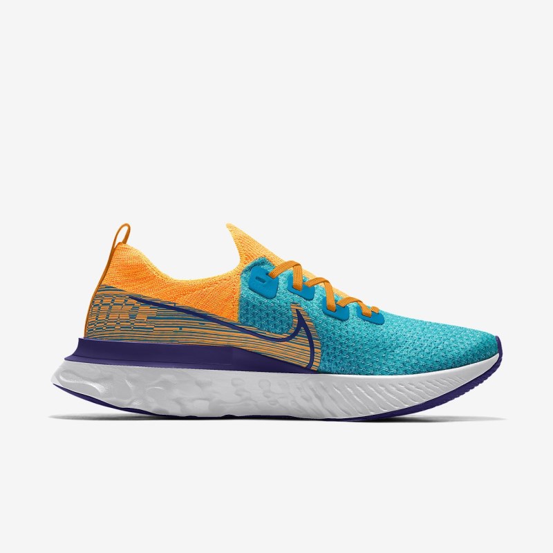 Nike React Infinity ラン フライニット メンズ ウォーキングシューズ 青 | XZ6381-195