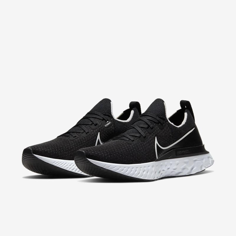 Nike React Infinity ラン フライニット メンズ ランニングシューズ 黒 | KE1342-933