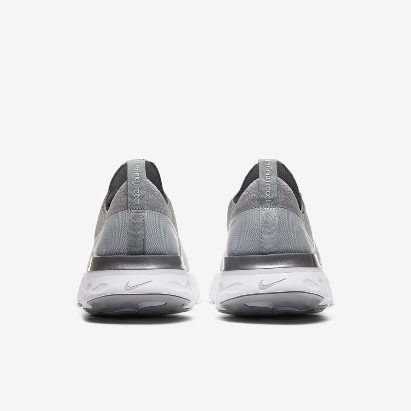 Nike React Infinity ラン フライニット メンズ ランニングシューズ グレー | SQ9402-302