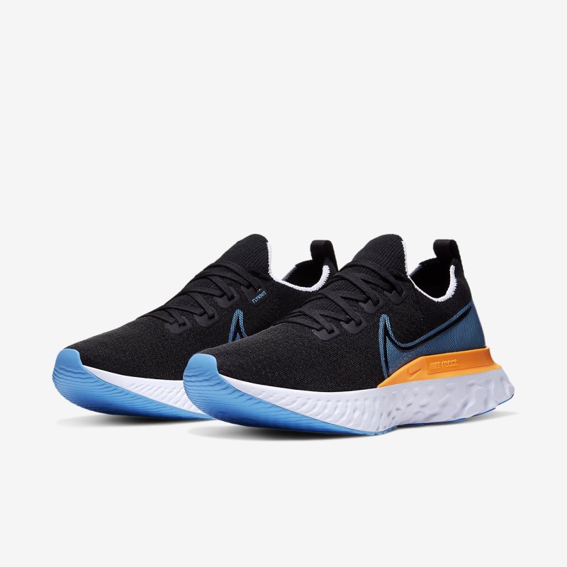 Nike React Infinity ラン フライニット メンズ ランニングシューズ 黒 | XC3231-660
