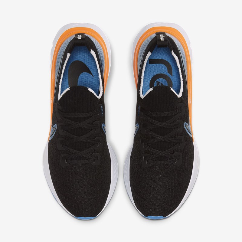 Nike React Infinity ラン フライニット メンズ ランニングシューズ 黒 | XC3231-660