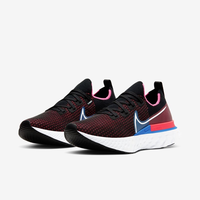 Nike React Infinity ラン フライニット メンズ ランニングシューズ 黒 | YI6562-942
