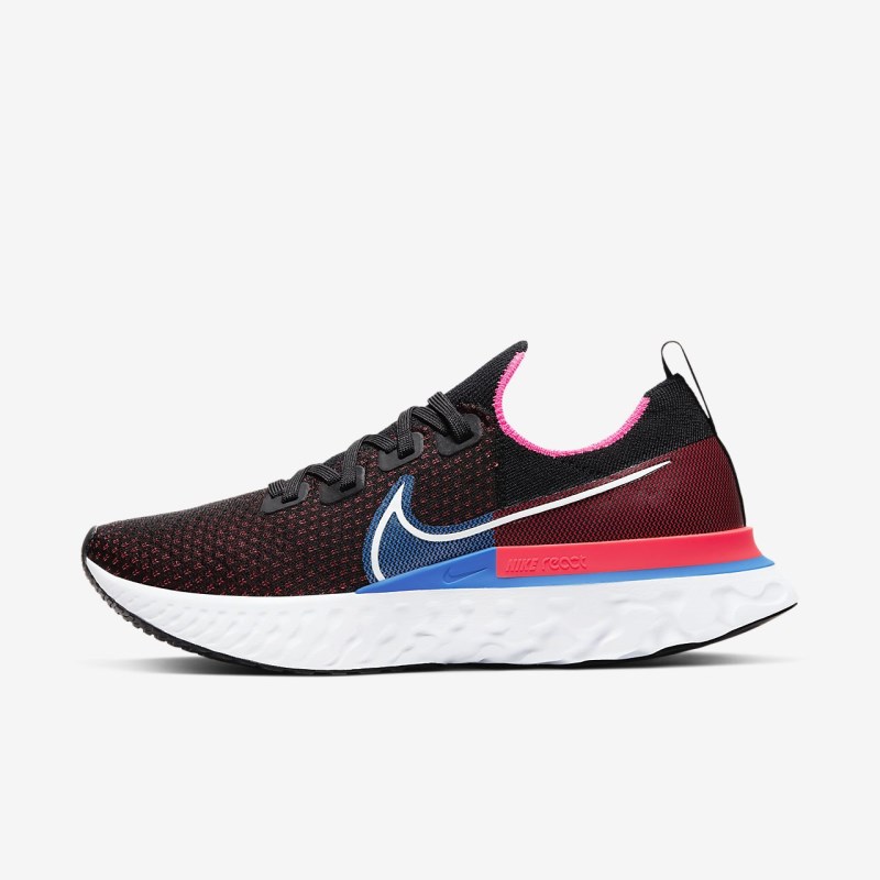 Nike React Infinity ラン フライニット メンズ ランニングシューズ 黒 | YI6562-942