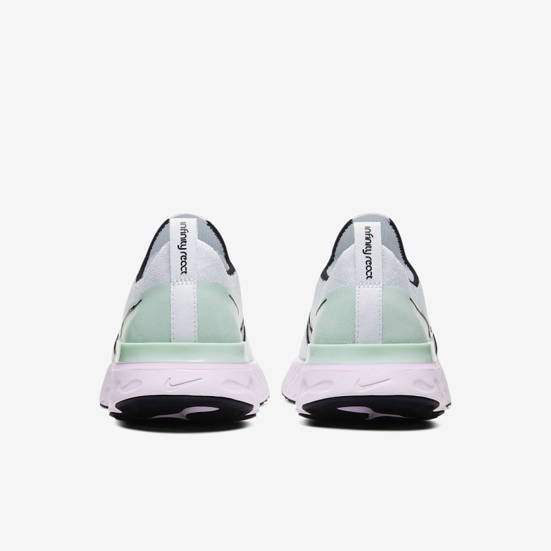 Nike React Infinity ラン フライニット レディース ウォーキングシューズ 白 | HJ6061-723