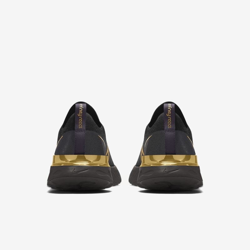 Nike React Infinity ラン フライニット レディース ウォーキングシューズ 黒 | HL2270-587