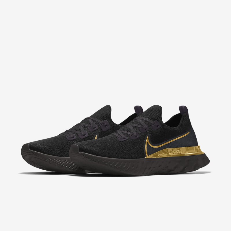 Nike React Infinity ラン フライニット レディース ウォーキングシューズ 黒 | HL2270-587