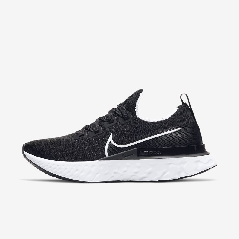 Nike React Infinity ラン フライニット レディース ウォーキングシューズ 黒 | MK0616-743
