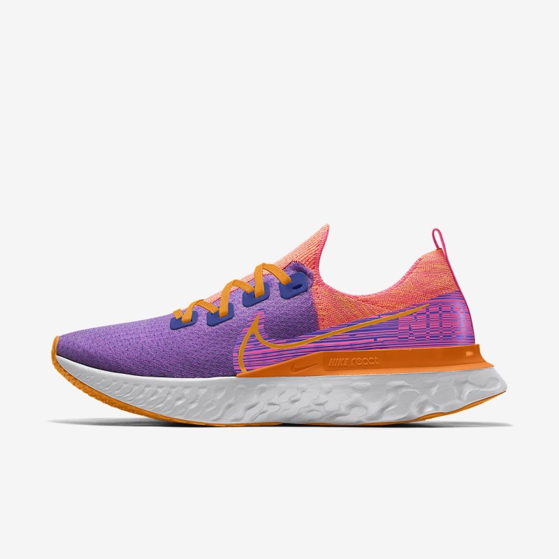 Nike React Infinity ラン フライニット レディース ランニングシューズ 紫 | DO3511-805