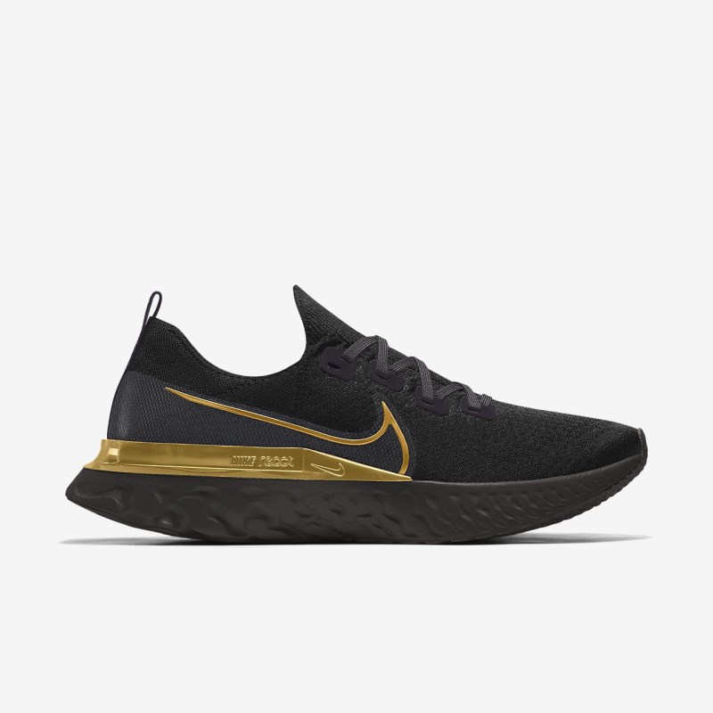 Nike React Infinity ラン フライニット レディース ランニングシューズ 黒 | JE7818-927