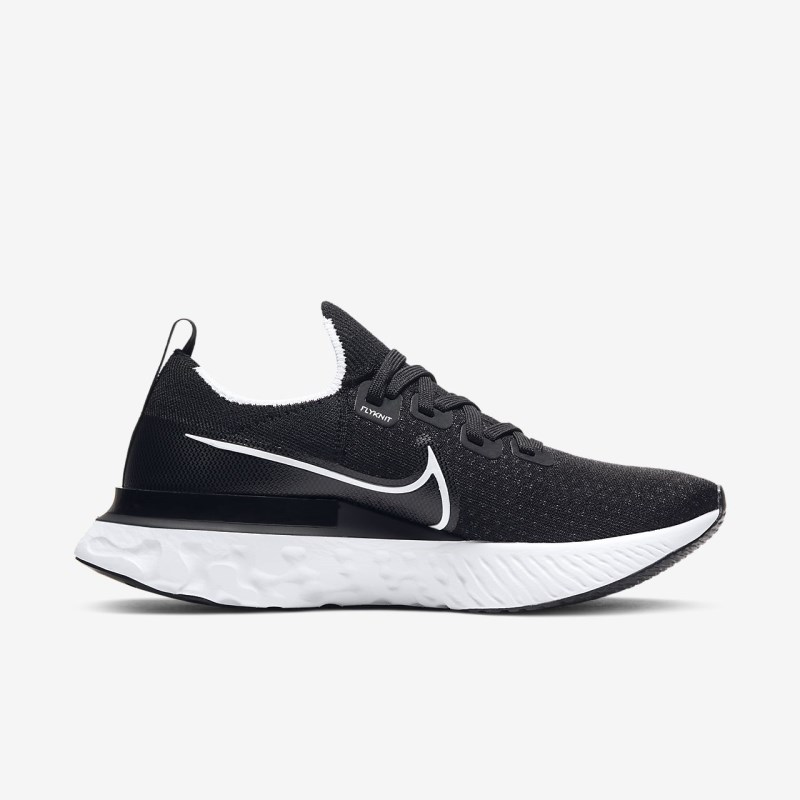 Nike React Infinity ラン フライニット レディース ランニングシューズ 黒 | KL5893-263