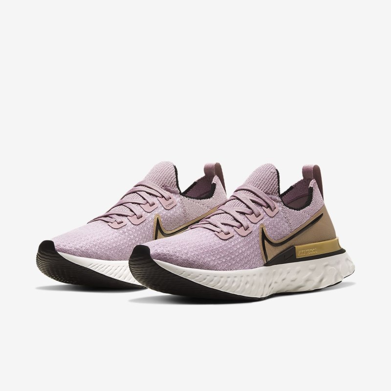 Nike React Infinity ラン フライニット レディース ランニングシューズ ライトピンク | YE7638-117