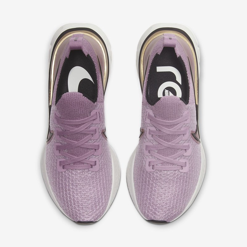 Nike React Infinity ラン フライニット レディース ランニングシューズ ライトピンク | YE7638-117