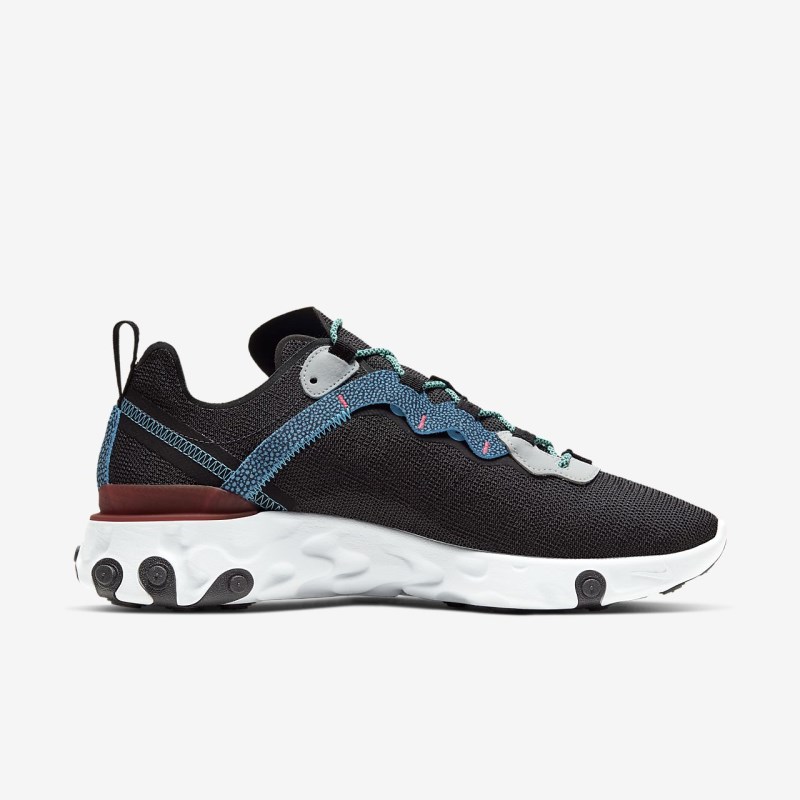 Nike React エレメント 55 SE メンズ スニーカー 暗グレー | VZ8559-386