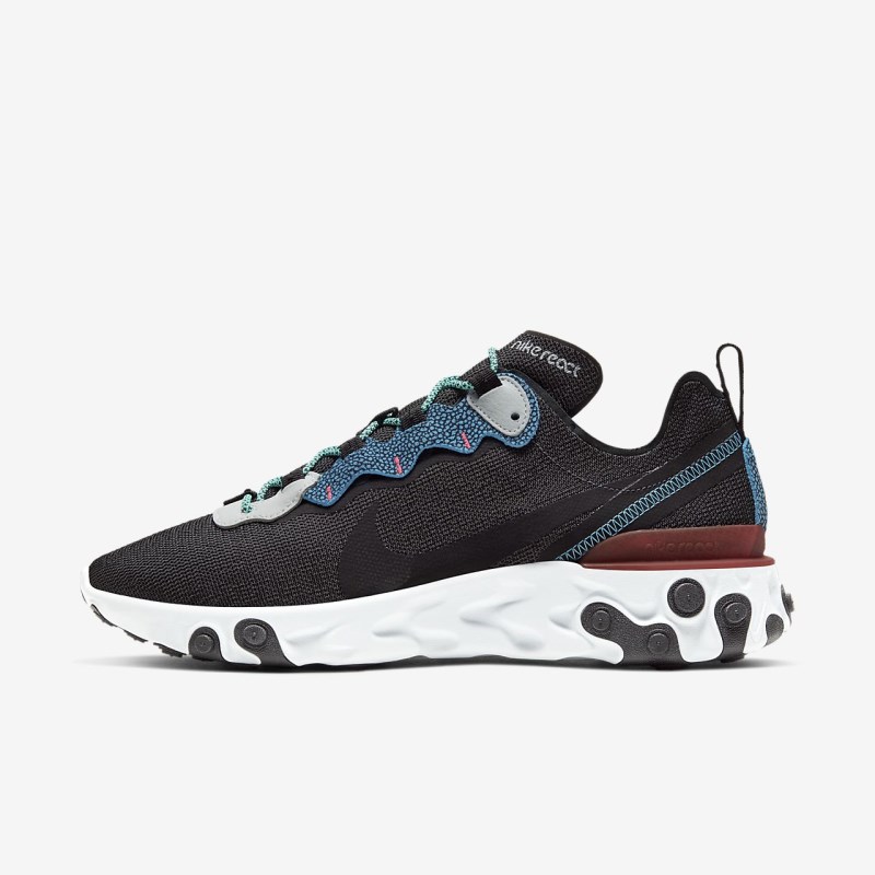 Nike React エレメント 55 SE メンズ スニーカー 暗グレー | VZ8559-386