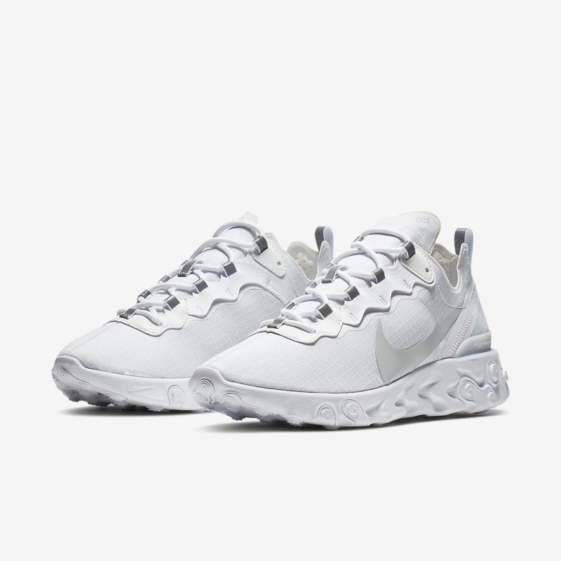Nike React エレメント 55 SE メンズ スニーカー 白 | JL5053-430