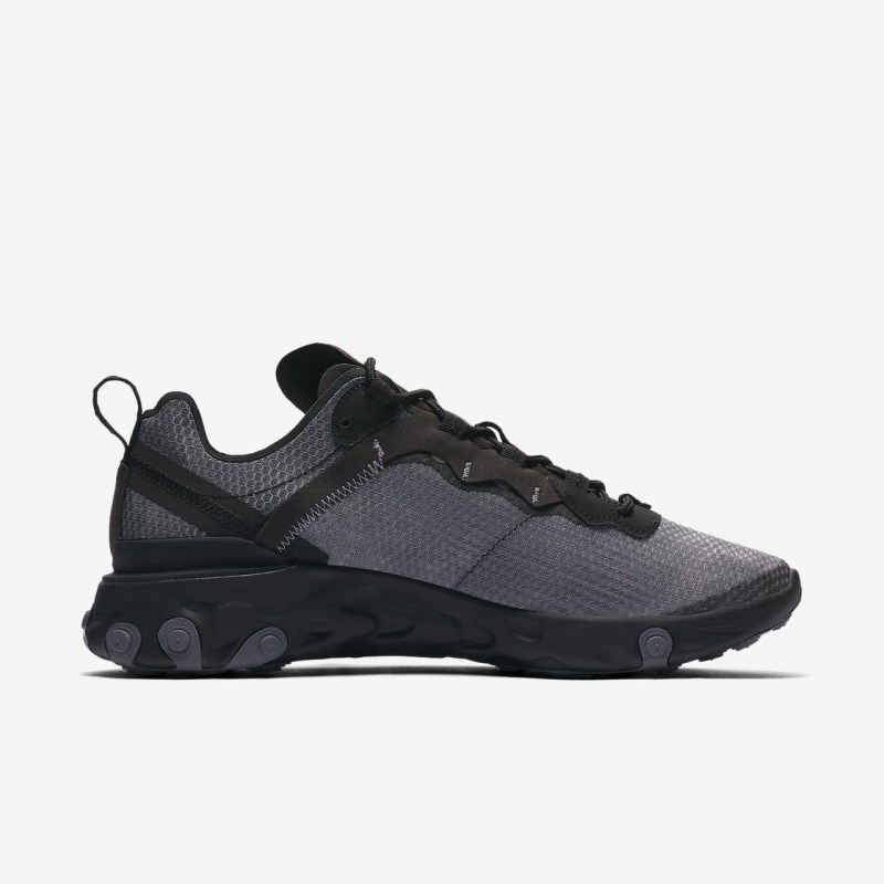 Nike React エレメント 55 SE メンズ スニーカー 黒 | SI3868-713