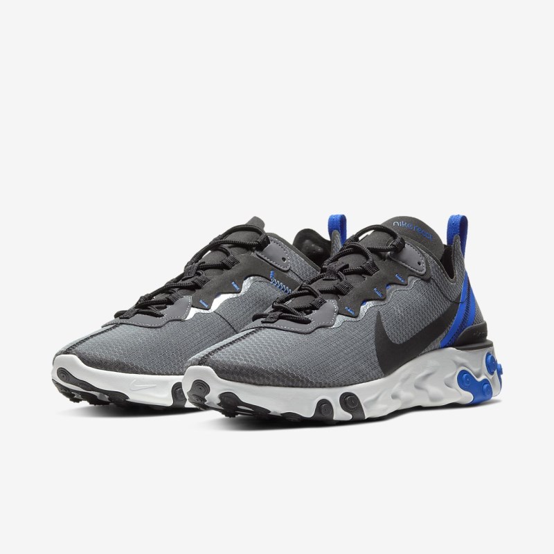 Nike React エレメント 55 SE メンズ スニーカー 黒 | XZ8288-589