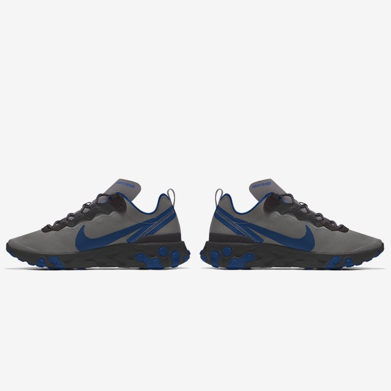 Nike React エレメント 55 メンズ スニーカー グレー | MX0910-633