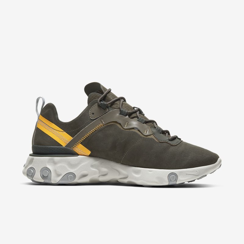 Nike React エレメント 55 メンズ スニーカー ゴールド | QN0495-060