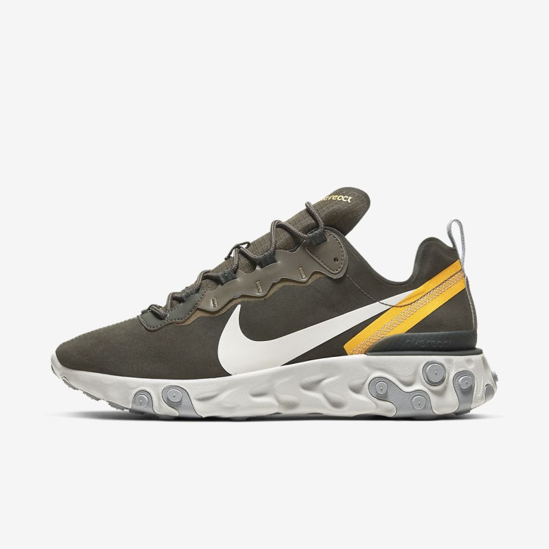 Nike React エレメント 55 メンズ スニーカー ゴールド | QN0495-060