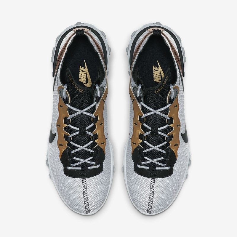 Nike React エレメント 55 メンズ スニーカー 白 | FB7455-914