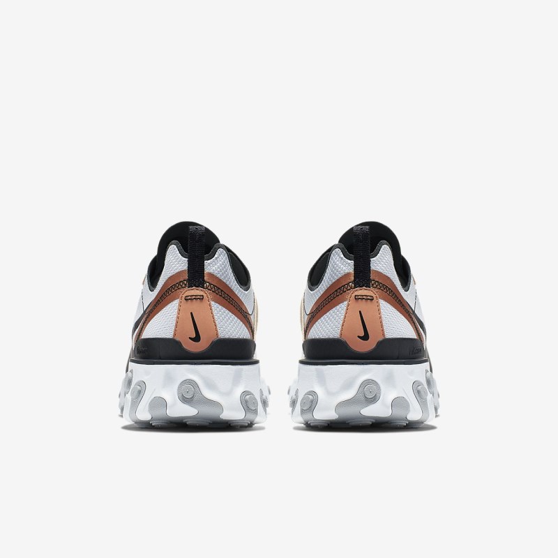 Nike React エレメント 55 メンズ スニーカー 白 | FB7455-914