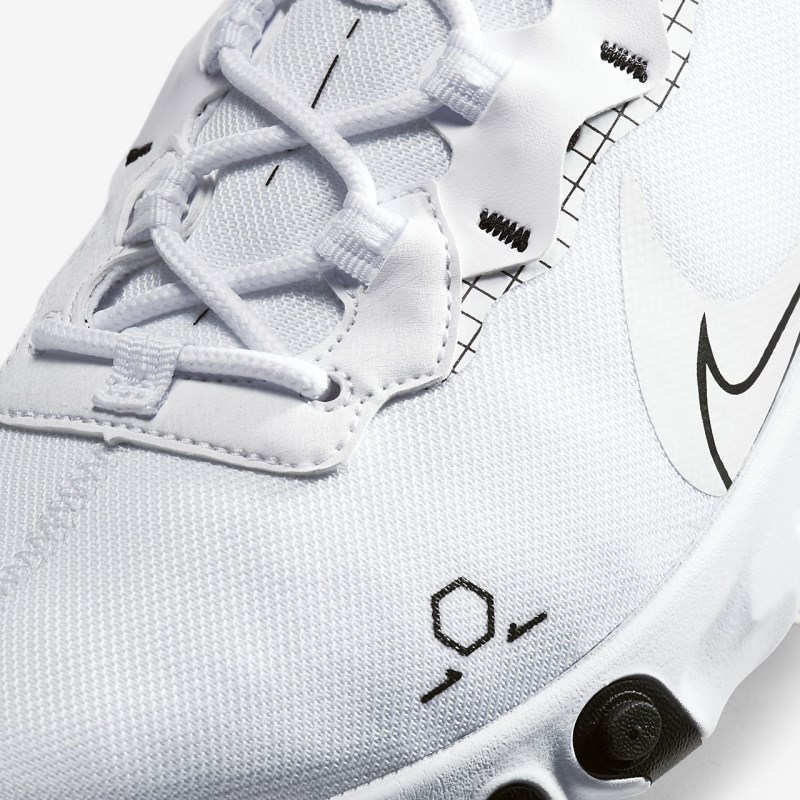 Nike React エレメント 55 メンズ スニーカー 白 | QQ9511-305