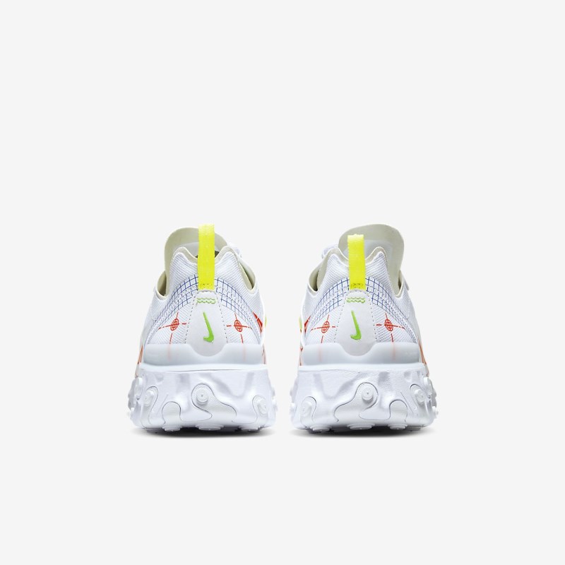Nike React エレメント 55 メンズ スニーカー 白 | UG9901-458