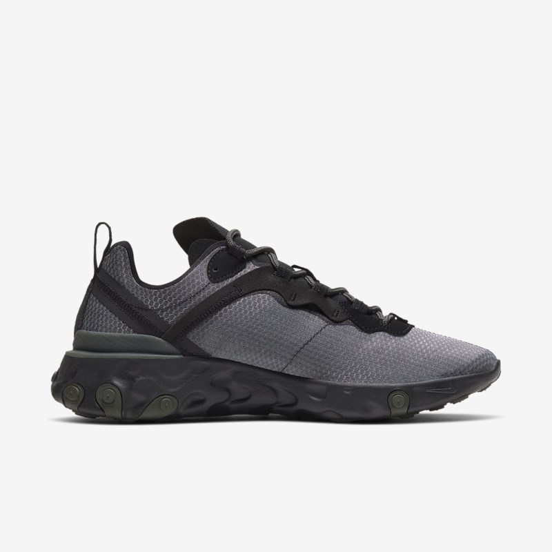 Nike React エレメント 55 メンズ スニーカー 黒 | CW8641-687