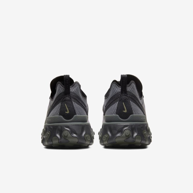 Nike React エレメント 55 メンズ スニーカー 黒 | CW8641-687