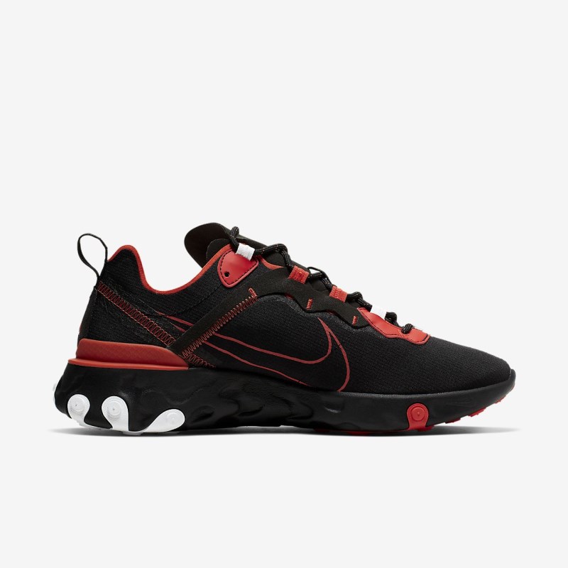 Nike React エレメント 55 メンズ スニーカー 黒 | EZ6922-477