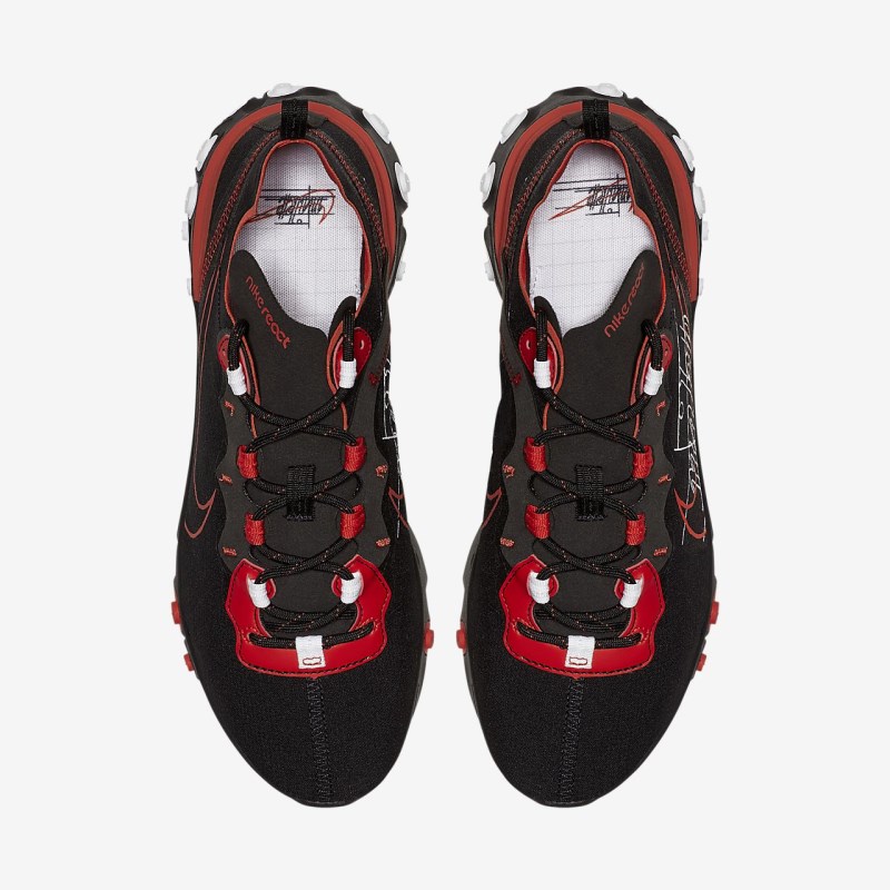 Nike React エレメント 55 メンズ スニーカー 黒 | EZ6922-477