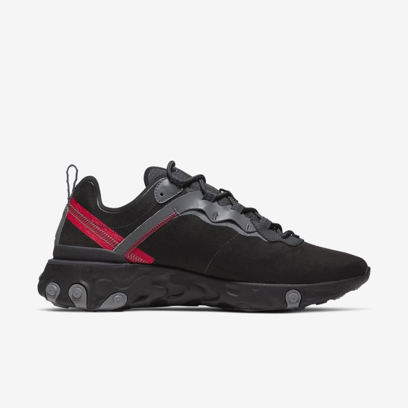 Nike React エレメント 55 メンズ スニーカー 黒 | MY9327-571