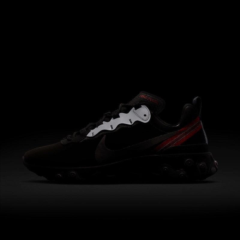 Nike React エレメント 55 メンズ スニーカー 黒 | MY9327-571