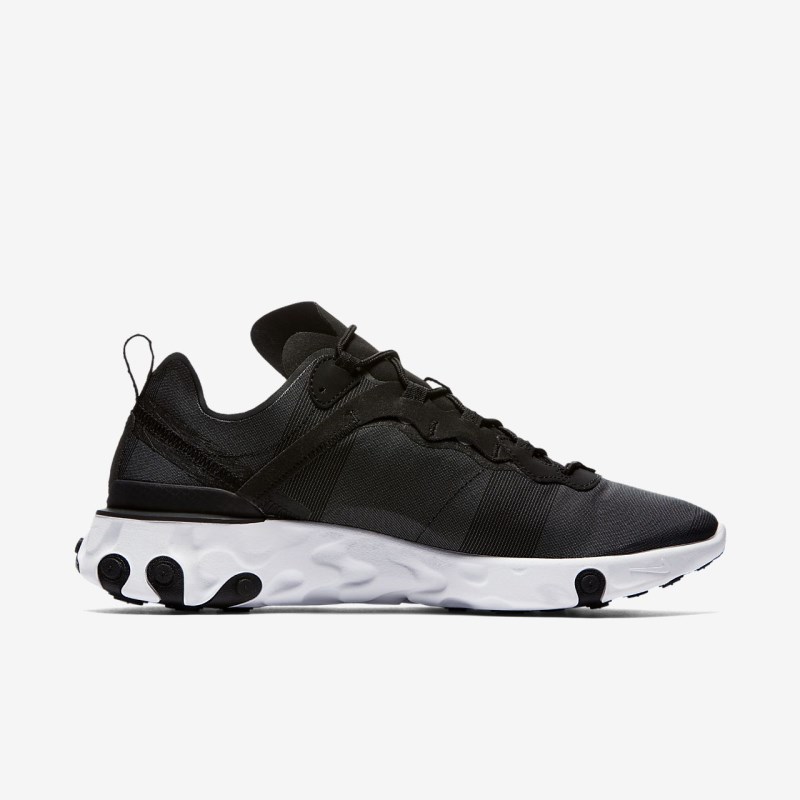 Nike React エレメント 55 メンズ スニーカー 黒 | QR4529-939