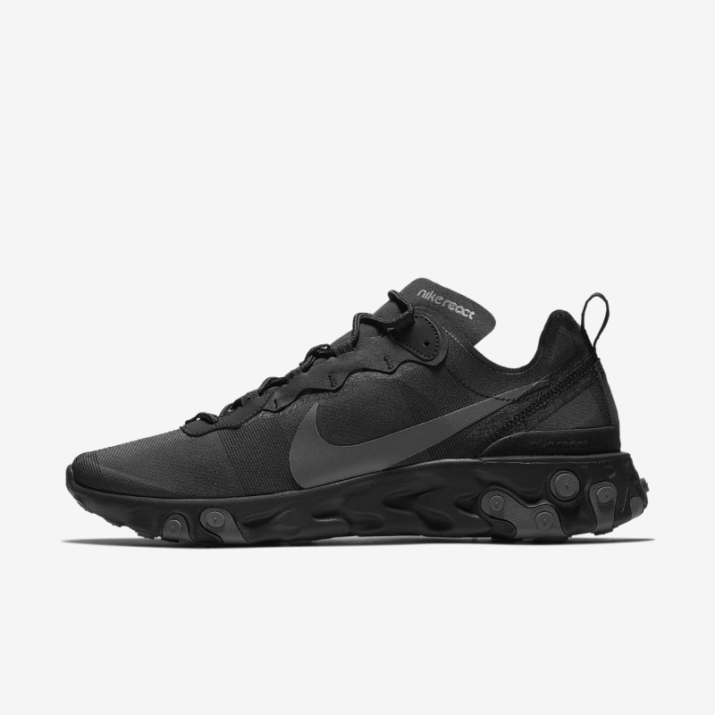 Nike React エレメント 55 メンズ スニーカー 黒 | UM4179-959