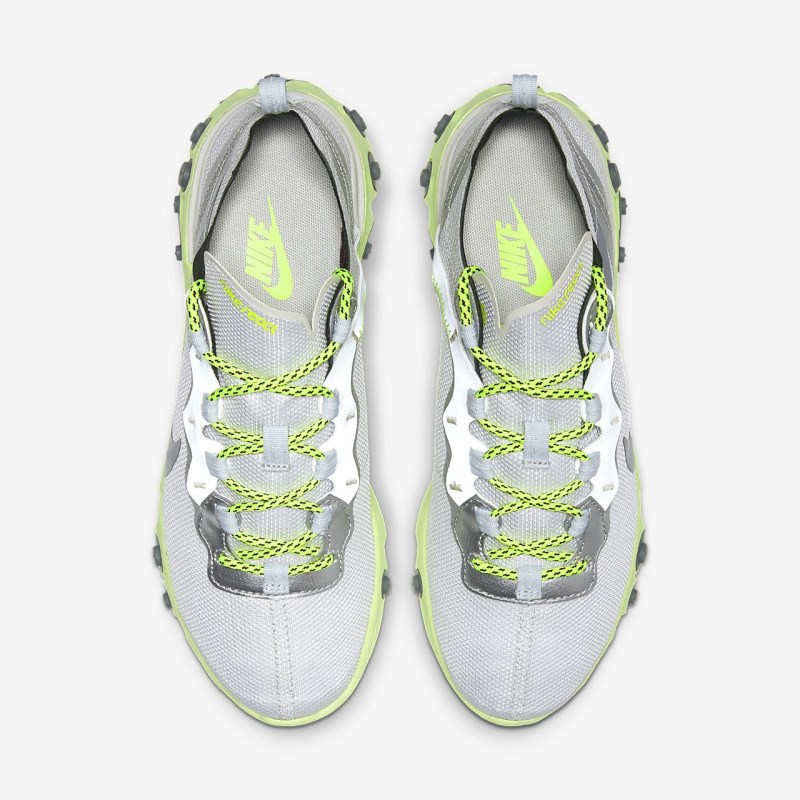 Nike React エレメント 55 レディース スニーカー グレー | XE9183-346