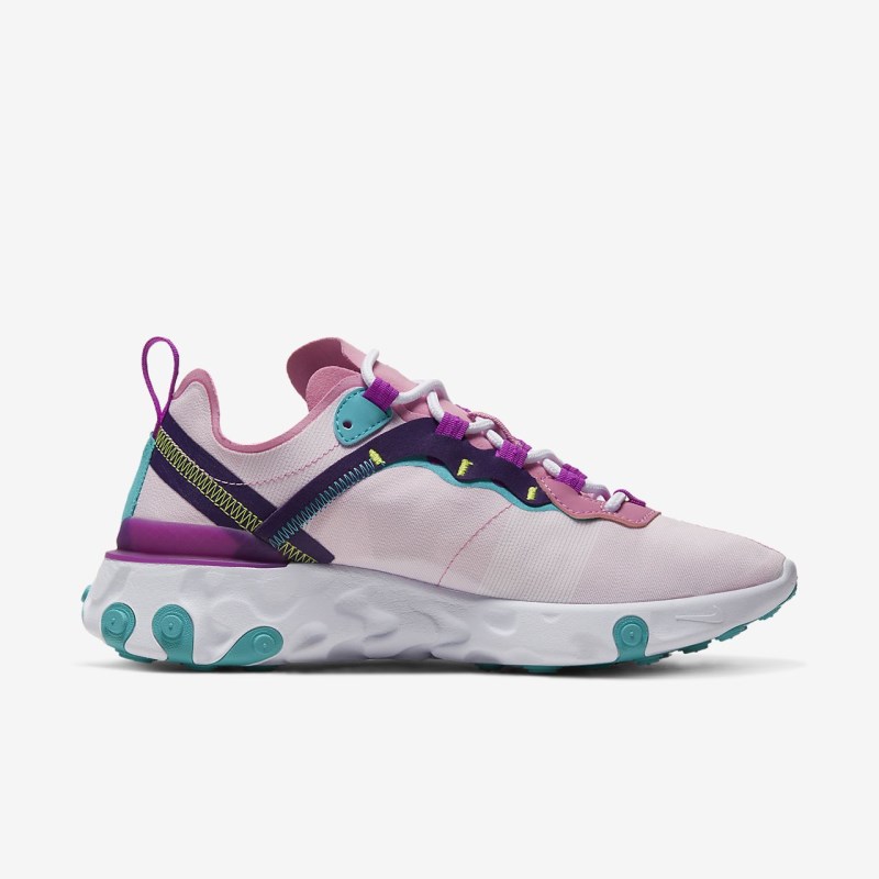 Nike React エレメント 55 レディース スニーカー ピンク | SP0747-041