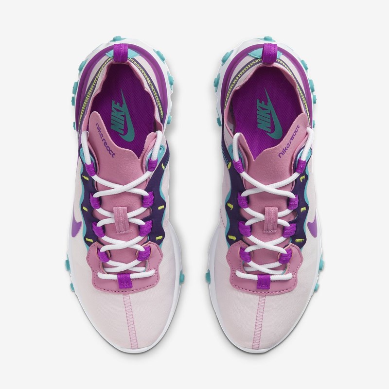 Nike React エレメント 55 レディース スニーカー ピンク | SP0747-041