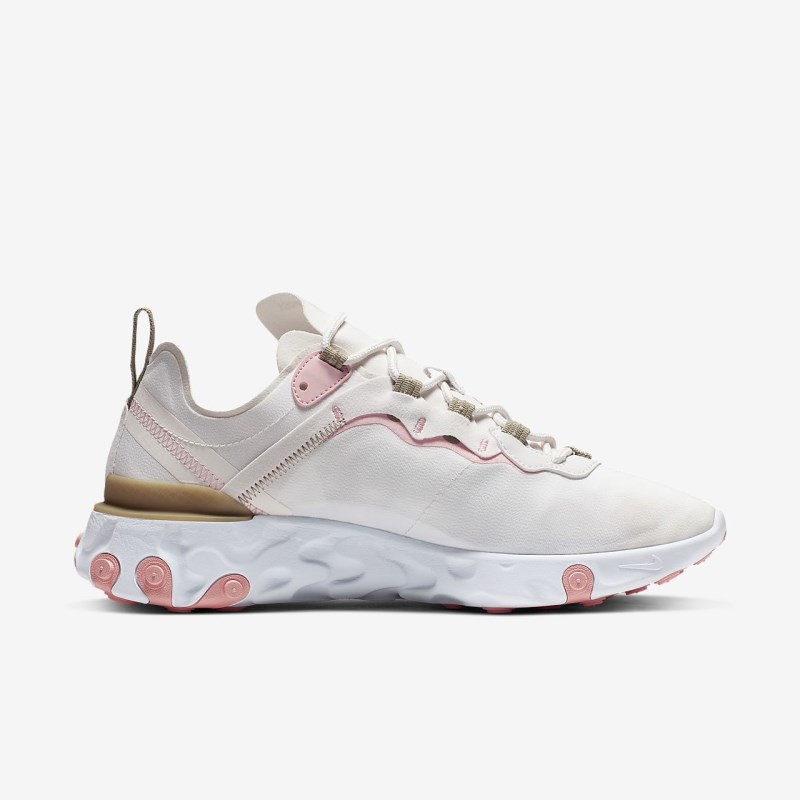 Nike React エレメント 55 レディース スニーカー ベージュ | YM3157-404
