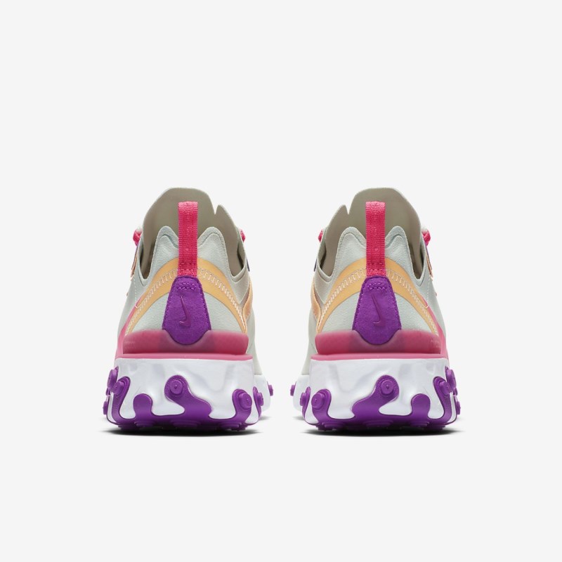 Nike React エレメント 55 レディース スニーカー ライト緑 | QJ6730-810