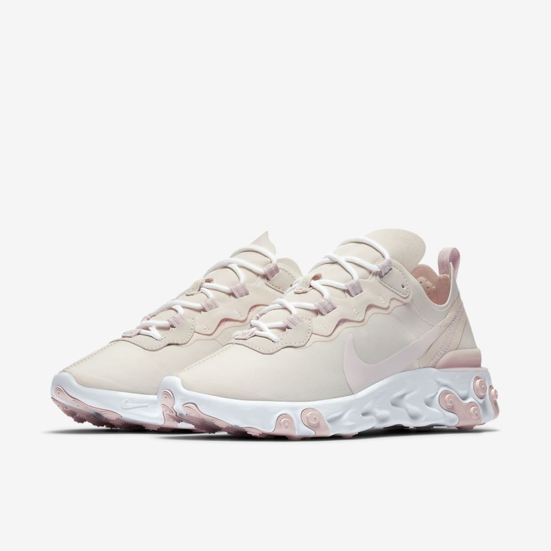 Nike React エレメント 55 レディース スニーカー 白 | JQ7502-506