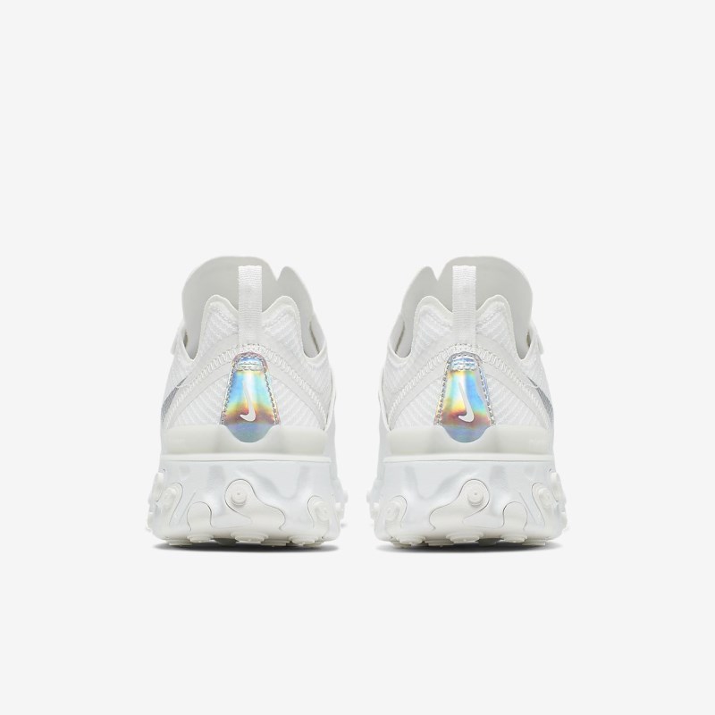 Nike React エレメント 55 レディース スニーカー 白 | PL7283-524