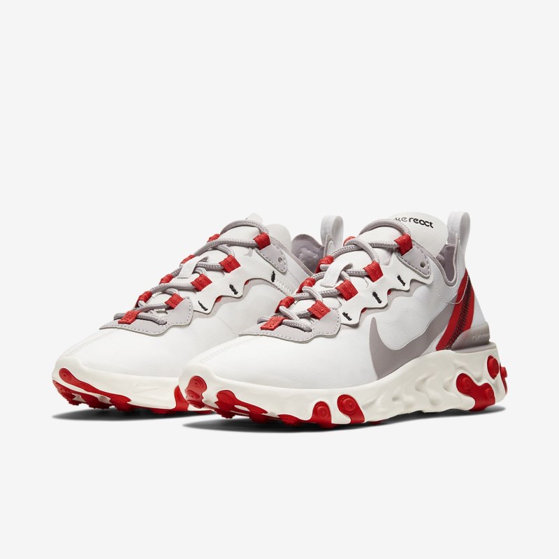 Nike React エレメント 55 レディース スニーカー 白 | XB2993-051