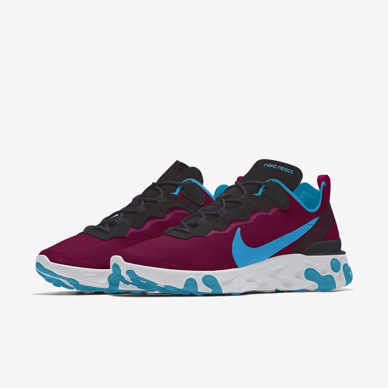 Nike React エレメント 55 レディース スニーカー 赤 | XC1288-450