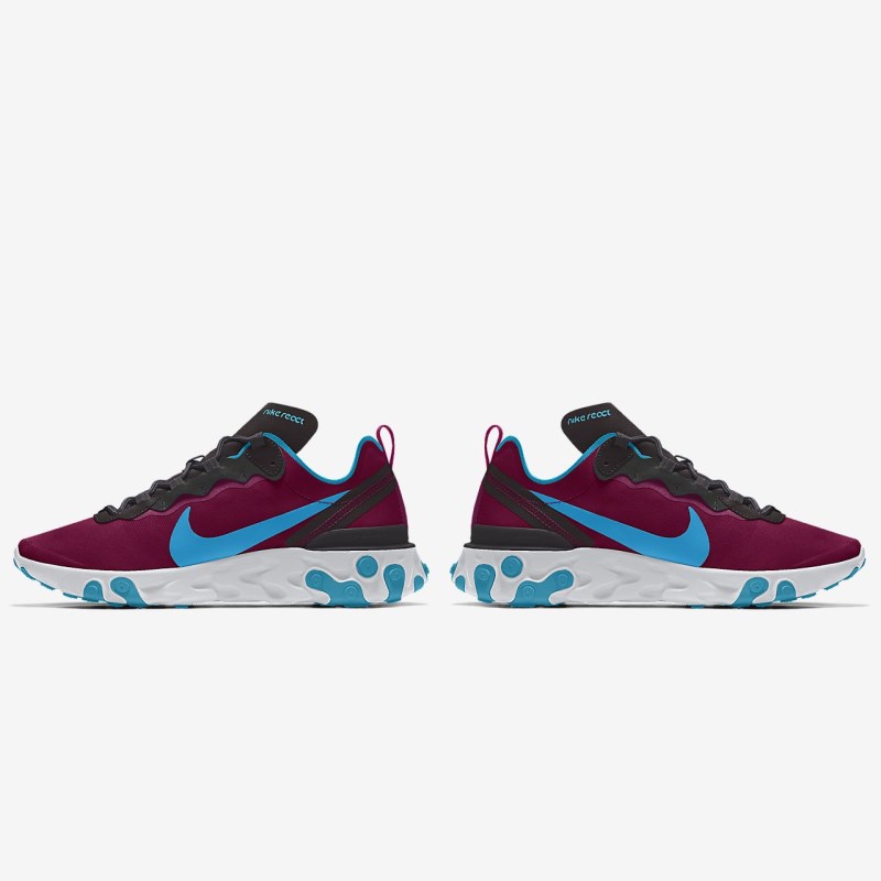 Nike React エレメント 55 レディース スニーカー 赤 | XC1288-450